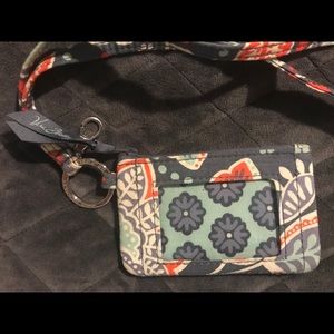 Vera Bradley Lanyard with wallet